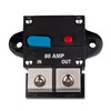 80 Amp Circuit Breaker 80A Self-Recovery Inline Fuse Holder Resettable