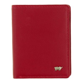 BRAUN BÜFFEL Men's Genuine Leather Golf 2.0 Wallet - Portrait Format - Wallet for Men - 7 Card Slots, red, Classic