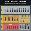 Nut Driver Set, 55PCS Impact Driver Bit Set, Deep Magnetic