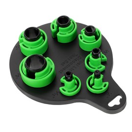 PACKOVE Line Disconnect Pliers Tool AC Line Disconnect Tool Set 7 PC Car AC Repair Tools Kit Easy Install Remove