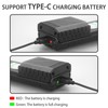 BAOFENG AR-5RM Battery,6800mAh High Capacity 5RM Extended Rechargeable Battery USB-C