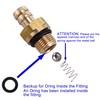 RIDGE WASHER Compatible Chemical Injector Set for Pressure Washer, Pressure