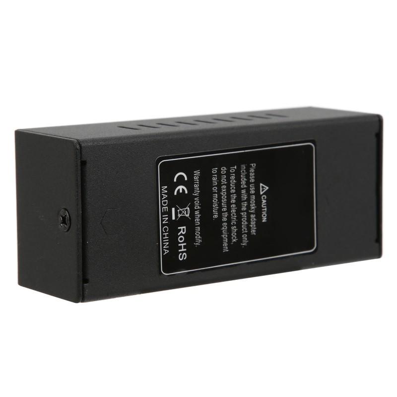 Pedal Power Supply 6 Isolated Outputs Metal Black Electric Equipment