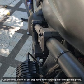 Alinory Bumper Protection Blocks 3 Pairs Motorcycle Engine Protection Bumper Protector Decor 22/25/28 mm Suitable for R1200GS R1150GS