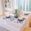 Linen Placemats Set of 6, Table Mats 12 x 18