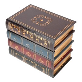 Caja Decorativa para Libros Falsos, Caja de Almacenamiento de Libros Falsos, Libro de Almacenamiento de Joyas Decoración de Libros Falsos. Caja Secreta Oculta para Oficina en Casa(Grande)