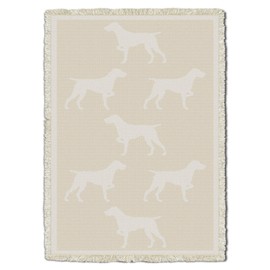 Pure Country Weavers German Shorthaired Pointer Blanket - Gift for Dog Lovers - Tapestry Throw Woven from Natural Cotton - Made in The USA (70x50)