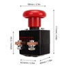 Qiilu Emergency Stop Switch 96V 250A Push Button Switch for
