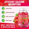 Calcium Gummies 1000mg with Vitamin D3 K2 & B Complex,