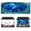 Background Poster Decorative Sea World Paintings PVC Sticker Landscape for