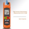 Mini Fiber Optic Power Tester, Optical Power Meter with Visual
