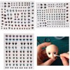 Stickers Accessories, Cute Cartoon Eyes Anime Figurine Eye Water Stickers