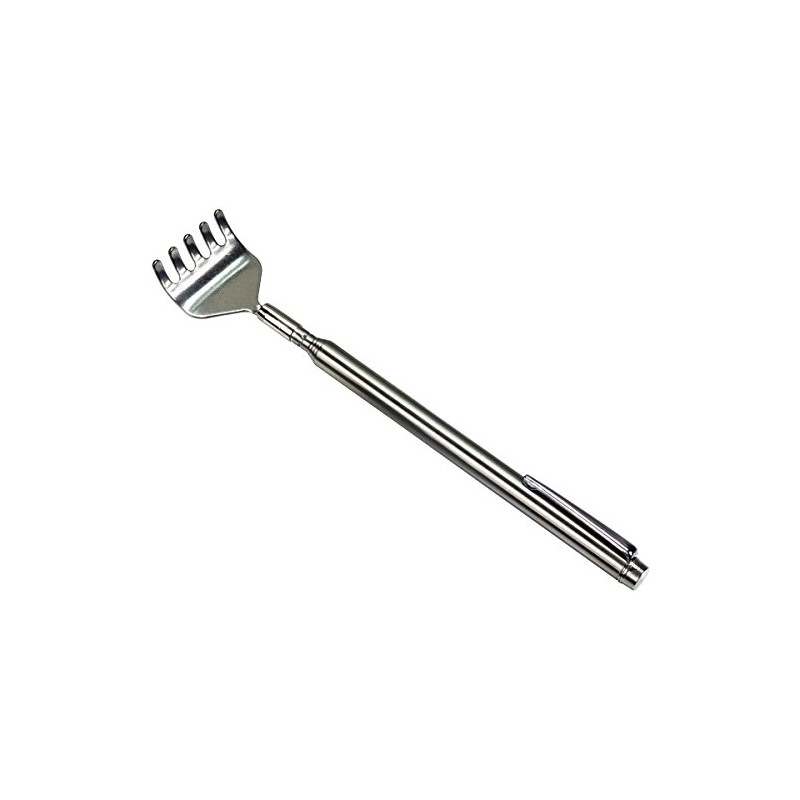 HTS 314A0 20" Chrome Extendable Telescoping Back Scratcher (Single)