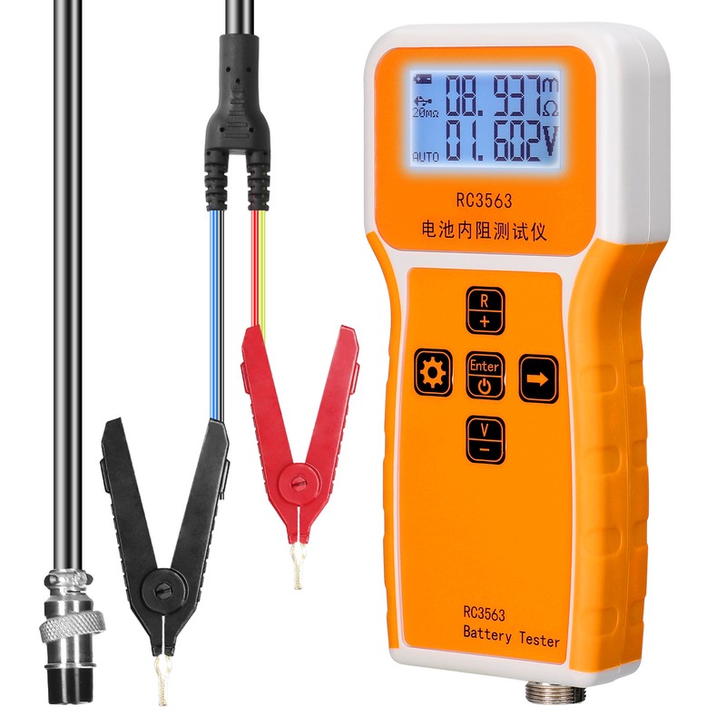 RC3563 200Ω 100V Handheld Portable Battery Internal Resistance Voltage Tester