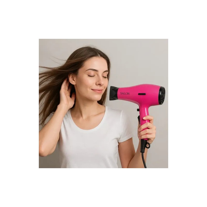 Secadora De Cabello Compacta Salon Beauty C Aire Frio 1875w