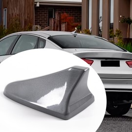 AMSPRAC Shark Fin Antenna Cover,Car Roof Antenna Caps fit for Kia Optima 2014-2020,for Hyundai Sonata 2015-2019(NOT Sport),for Genesis Sedan G80 2015-2017,for Elantra Sedan 2011-2016,Silver