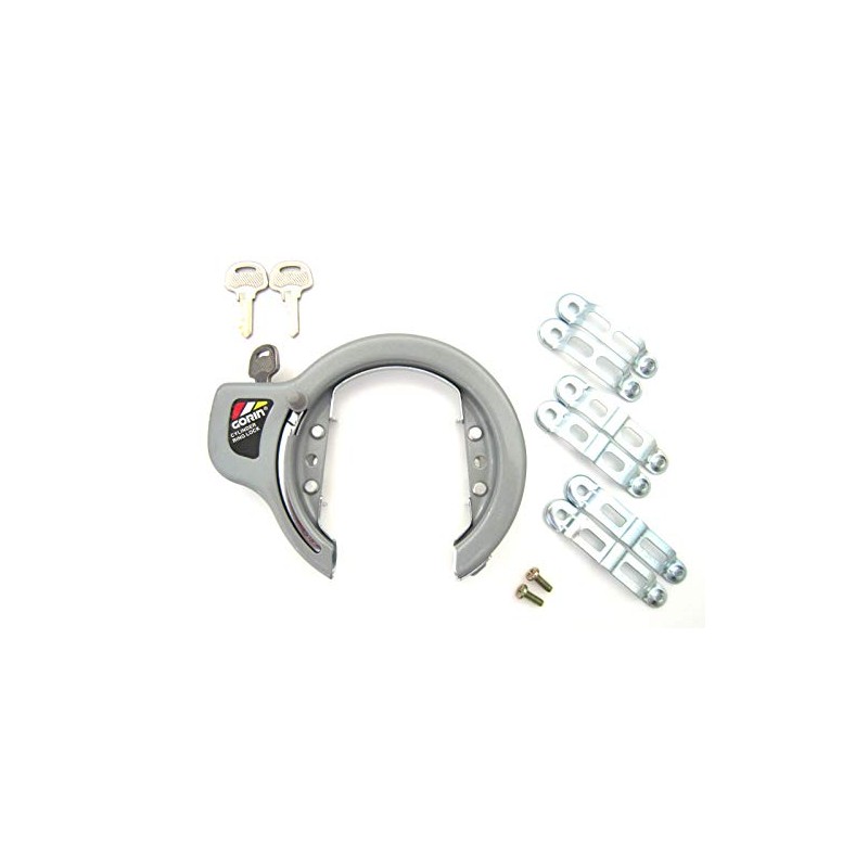 GORIN GR-750-SL Cylinder Type Large Ring Lock, Silver