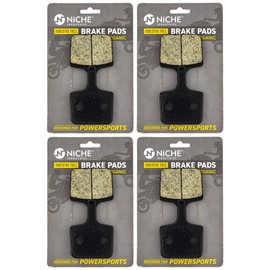 NICHE Brake Pad Set for Polaris Indy 850 800 Switchback 600 Rear (Organic) 2205500 4 Pack