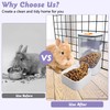 Apatal 34oz Automatic Rabbit Food Dispenser for Cage Hanging Guinea