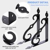 Tivcck 10 Pack Decorative Shelf Brackets,7.4Inch Wall Mounted L Shape