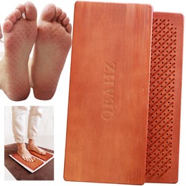 QEAHZ Sadhu Board - Copper nails, 10mm, Large Size, For beginners, Nail boards for feet, for Yoga and Meditation, Acupuncture Foot Massage