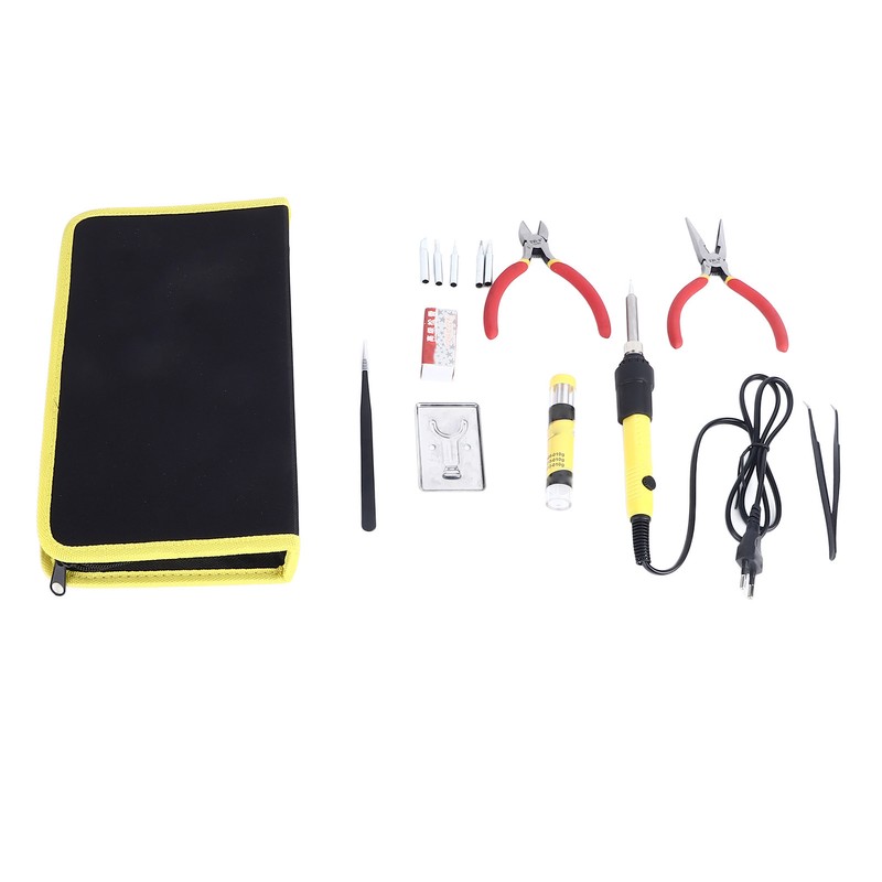 Soldering Iron Kit 60W Adjustable Temperature Welding Tool with 5
