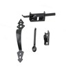 Thumb Latch for Gate and Doors - Powder Coated Black