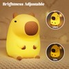 YuanDian Capybara Night Light - Adorable Silicone Lamp for Kids,