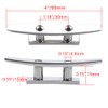 MIZUGIWA 4 inch Boat Cleats 316 Stainless Steel Dock Cleat