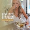 Teabloom Caja de presentación de té Earl Grey en forma