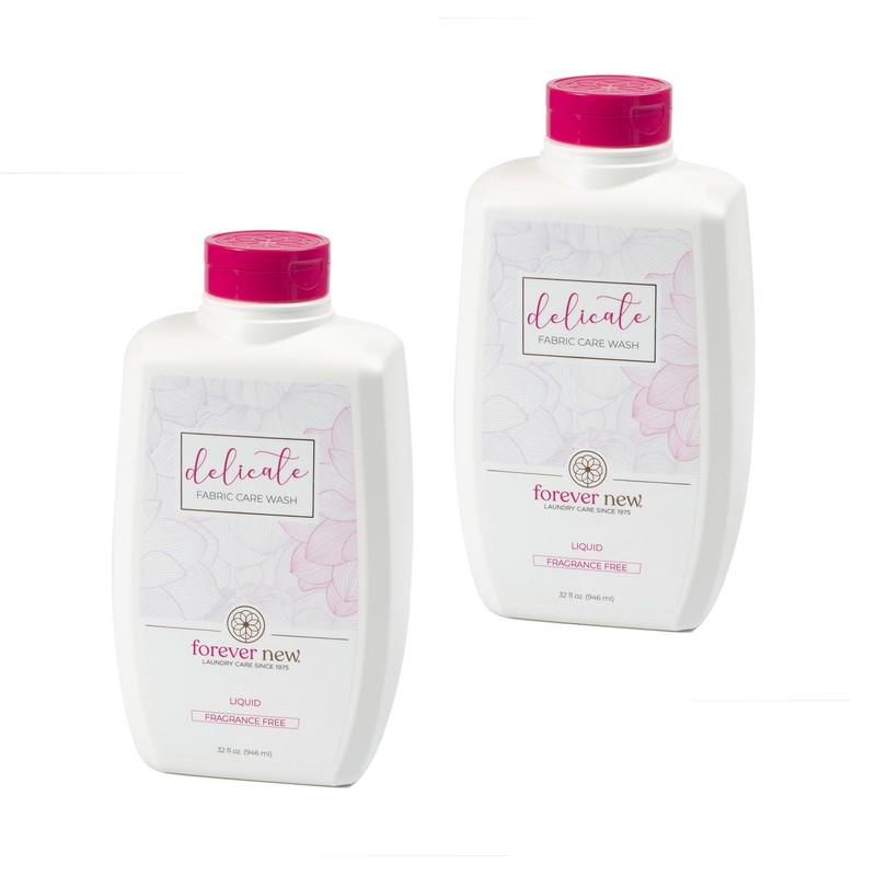 Forever New 32oz Liquid Unscented Fabric Care Wash 2 Pack