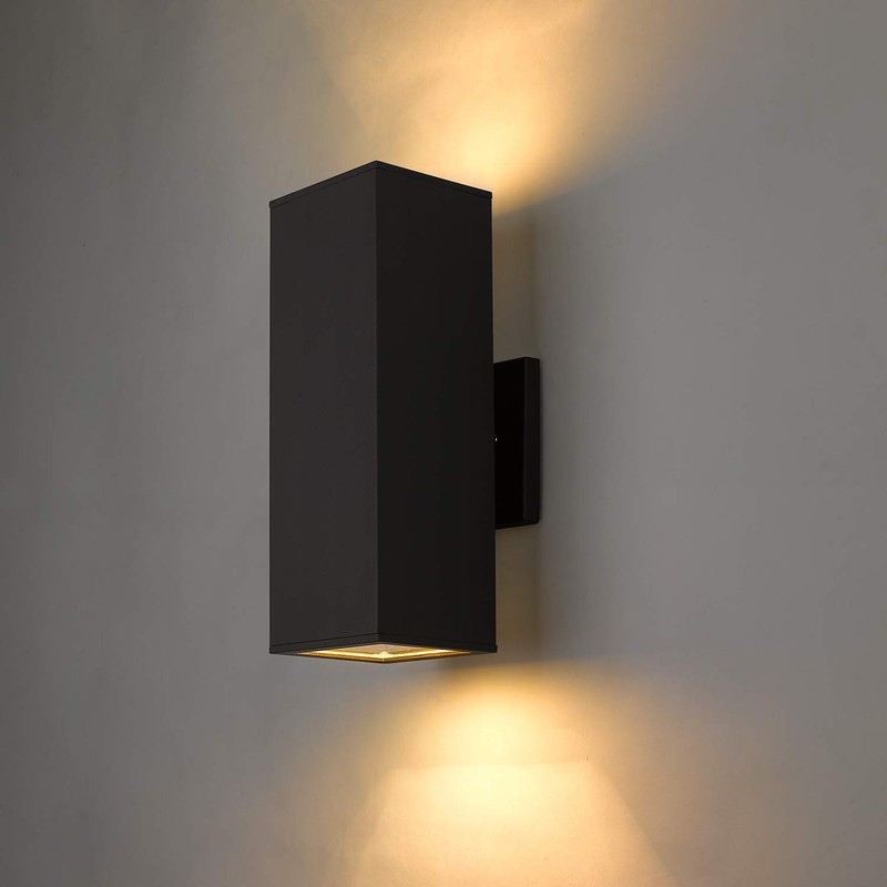 harriet Outdoor Wall Lights, Modern Outdoor Wall Sconces Aluminum Waterproof,