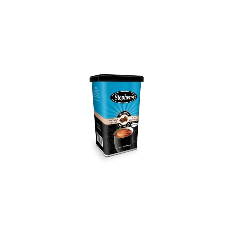 Stephen's Gourmet Hot Cocoa, No Sugar Added Milk Chocolate, 14