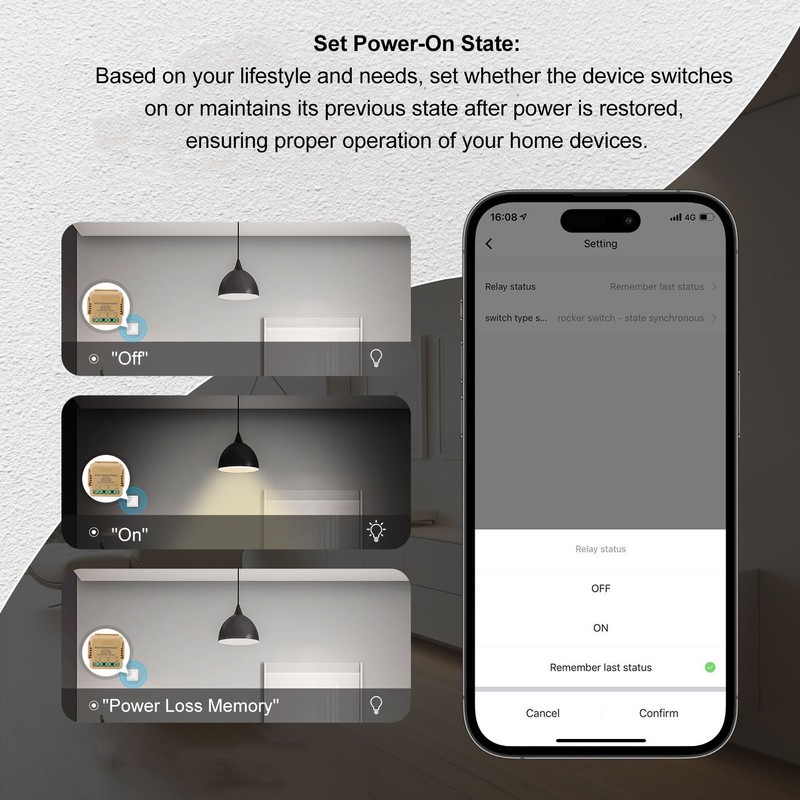 Smart WiFi Relay Switch Module for Tuya Voice Control Multi