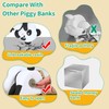 H&W Panda Money Bank, alcancía inastillable, primera moneda, mejor decoración