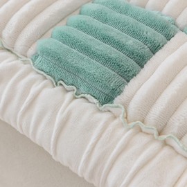 HOMEREFROM Pet Couch Cover for Sofa, Funny Cat Mat Sofa Cover, Plush Pet Couch Covers for Large Dogs, Anti-Slip Dog Bed Sofa Cover Pet Blanket (Sky-Blue, 27x59 inch)