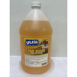 SPLASH CAR WASH Concentrate - 1 Gallon Makes 30 Gallons  EXTRA CLEAN ORANGE!