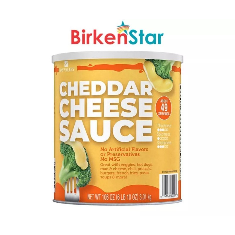 Unbranded Bay Valley Cheddar Cheese Sauce (106 oz.) Great Price