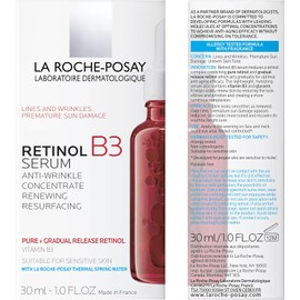 La Roche-Posay Retinol B3 Sérum Antiarrugas – Suaviza Líneas de Expresión y Mejora la Firmeza | Con Retinol Puro + Vitamina B3 | 30 ml