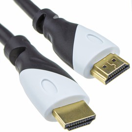 kenable Certified Ultra High Speed HDMI 2.1 Cable 8K@60/4K@120 48Gbps White Plug 0.5m [0.5 metres]