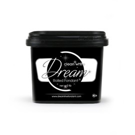 Dream Clean White Fondant, Vanilla, 2 Pounds