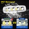 WFPOWER LED Spreader Lights for Boat, 6.3inch 2 Pack 72W