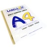 LABELS4U 50 Sheets A4, 40 Labels per Sheet, Size 45.7
