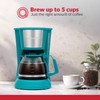 Holstein Housewares 5 Cup Drip Coffee Maker – Compact and