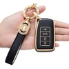 Funda de TPU para llavero inteligente Lexus RX ES GS