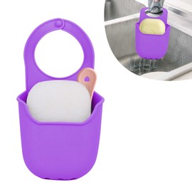 Minicoco Kitchen Sink Sponge Holder for Storing Cleaning Small Items Such as Brushes and Soap in The Kitchen and Bathroom Sink Kitchen Sink Caddy Kitchen Accessories