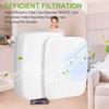 HEITAOZHUANYING 2 Pack Filter Replacement, Vacuum Replacement Filter Set, Replacement