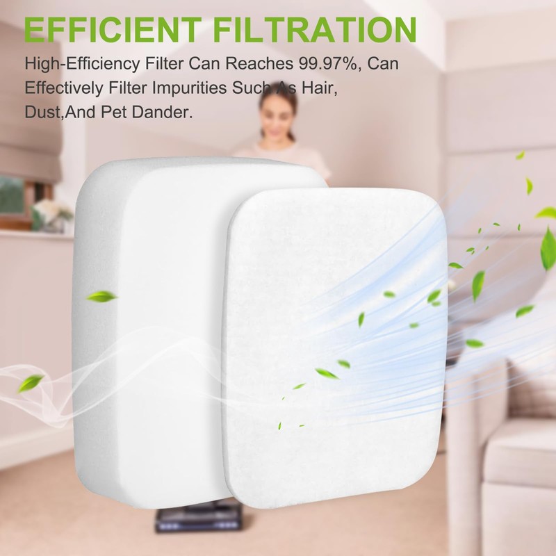 HEITAOZHUANYING 2 Pack Filter Replacement, Vacuum Replacement Filter Set, Replacement