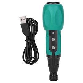 Mini Handheld Magnetic Electric Screwdriver Drill Kit DIY Power Tool 20-50Nm 6.35mm Chuck Rechargeable Electric Drill Screwdriver for Furniture Assembly