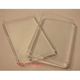 AIR-TITE 3 AIR-TITE 10oz Silver Bar for STANDARD Size Ingot Capsule Holder Acrylic Case